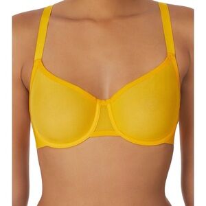 DKNY Sheer Mesh Unlined Bra| Color: Day Lily | 36B | NWT